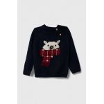 zippy pulover bebe culoarea albastru marin