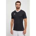 adidas Performance tricou de antrenament Entrada 22 culoarea negru, cu imprimeu  HE1573