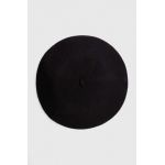 Answear Lab bereta de lana culoarea negru, de lana