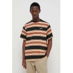 Levi's tricou din bumbac barbati, culoarea bej, neted