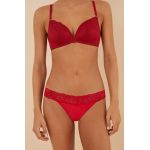 women'secret tanga THIRD ROUND culoarea rosu, 876769