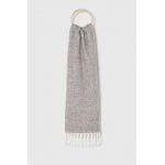 Abercrombie & Fitch fular femei, culoarea gri, modelator
