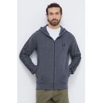 adidas hanorac de bumbac bărbați, culoarea gri, cu glugă, cu imprimeu   IC9837