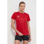 adidas Performance tricou de antrenament Tabela 23 culoarea roșu HS0540