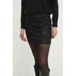 Answear Lab fusta culoarea negru, mini, drept
