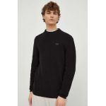 G-Star Raw pulover de bumbac culoarea negru