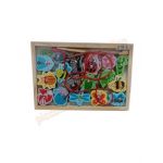 Joc pescuit lemn magnetic - Insecte Engros
