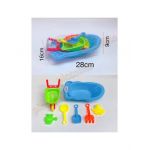 Set jucarii nisip cu roaba si cadita 827 Engros