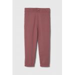 Abercrombie & Fitch pantaloni de trening pentru copii culoarea roz, neted