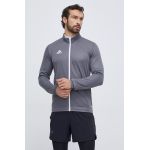 adidas Performance hanorac de antrenament Entrada 22 culoarea gri, cu imprimeu  H57522