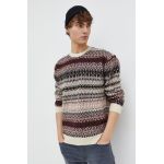 Hollister Co. pulover barbati, culoarea bej