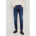 Pepe Jeans jeansi barbati, culoarea albastru marin