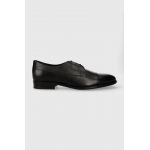 BOSS pantofi de piele Colby barbati, culoarea negru, 50511896