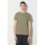 Alpha Industries tricou din bumbac Basic T Small Logo culoarea verde, uni 188505.11-green