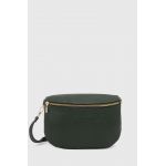 Answear Lab poseta de piele culoarea verde