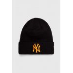 New Era caciula culoarea negru, NEW YORK YANKEES