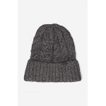 Kangol căciulă Cable Beanie HEATHER culoarea gri, din tricot gros K3376HT-TANHEATHER