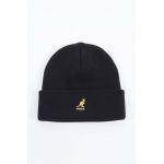 Kangol căciulă Pull-On BIO LIME culoarea negru, din tricot gros 2978BC-BIOLIME