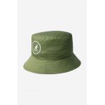 Kangol pălărie Cotton Bucket culoarea verde, bumbac K2117SP.OLV-OLIVE