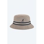 Kangol pălărie din bumbac Stripe Lahinch culoarea bleumarin, bumbac K4012SP.GREY-GREY