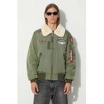 Alpha Industries geacă Injector III Air Force bărbați, culoarea verde, de tranziție 198113.01