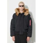 Alpha Industries geacă Polar Jacket SV bărbați, culoarea negru, de iarnă 133141.03