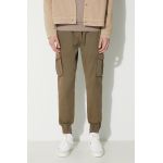 Alpha Industries pantaloni bărbați, culoarea maro