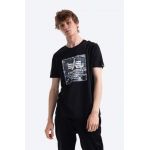 Alpha Industries tricou din bumbac Camo Block culoarea negru, cu imprimeu 198504.03-black