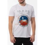 Alpha Industries tricou din bumbac culoarea alb, cu imprimeu 126531.09-white