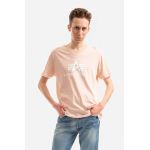 Alpha Industries tricou din bumbac culoarea portocaliu, cu imprimeu 106512.640-orange
