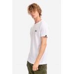 Alpha Industries tricou din bumbac Koszulka Alpha Industries Backprint T 128507 09 culoarea alb, cu imprimeu 128507.09-white