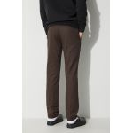 Dickies pantaloni bărbați, culoarea maro, drept