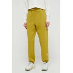 adidas by Stella McCartney pantaloni de trening culoarea verde, cu imprimeu IU0863