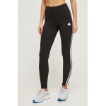 adidas colanți femei, culoarea negru, cu imprimeu  IP1570