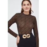 Answear Lab curea femei, culoarea auriu