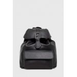 Furla ghiozdan de piele femei, culoarea negru, mic, neted