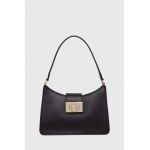 Furla poseta de piele culoarea negru