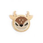 Graine Creative trusa de broderie Punch Needle Doe Kit