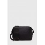 Answear Lab poseta de piele culoarea negru