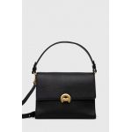 Coccinelle poseta de piele culoarea negru