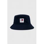 Tommy Jeans pălărie din bumbac culoarea bleumarin, bumbac AM0AM12018