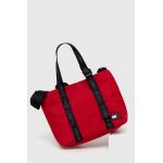 Tommy Jeans poșetă culoarea roșu AW0AW15817