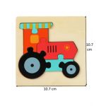 Puzzle lemn mijloace de transport Engros
