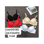 Sutien Engros pentru femei, cupa D, cu pushup
