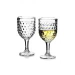 Affek Design set de pahare de vin Elise Dots 280 ml 6-pack