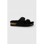 Answear Lab papuci de casa culoarea negru
