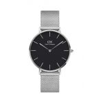 Daniel Wellington ceas Petite 36 Sterling culoarea argintiu