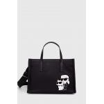 Karl Lagerfeld poseta culoarea negru