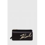 Karl Lagerfeld poseta de piele culoarea negru