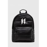 Karl Lagerfeld rucsac barbati, culoarea negru, mare, cu imprimeu